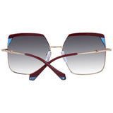 Ana Hickmann Gold Metal Sunglasses