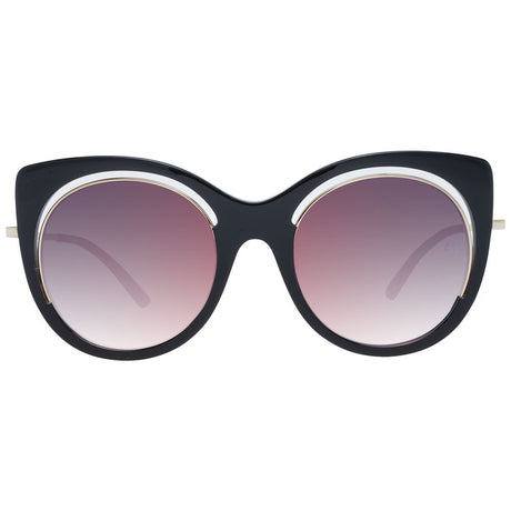 Ana Hickmann Black Metal Sunglasses