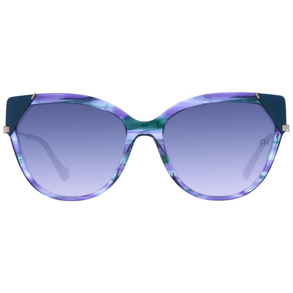 Ana Hickmann Purple Acetate Sunglasses