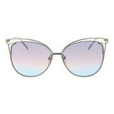 Ana Hickmann Gray Metal Sunglasses