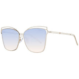 Ana Hickmann Gold Metal Sunglasses