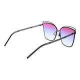 Ana Hickmann Black Metal Sunglasses