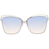 Ana Hickmann Gold Metal Sunglasses
