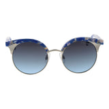 Ana Hickmann Blue Metal Sunglasses