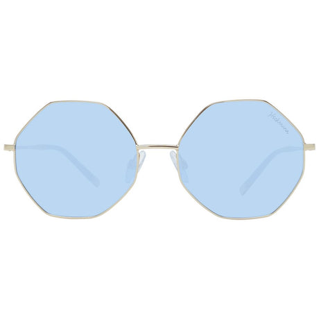 Ana Hickmann Gold Metal Sunglasses