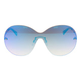 Ana Hickmann Gray Metal Sunglasses