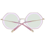 Ana Hickmann Gold Metal Sunglasses