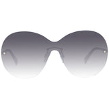 Ana Hickmann Gold Metal Sunglasses