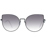 Ana Hickmann Black Metal Sunglasses