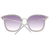 Ana Hickmann Beige Metal Sunglasses