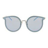 Ana Hickmann Blue Metal Sunglasses