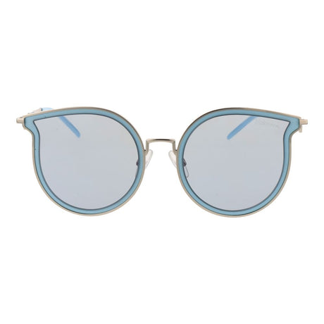 Ana Hickmann Blue Metal Sunglasses