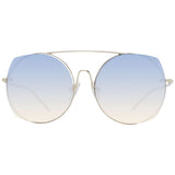 Ana Hickmann Gold Metal Sunglasses