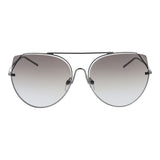 Ana Hickmann Gray Metal Sunglasses