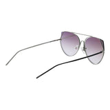 Ana Hickmann Gray Metal Sunglasses