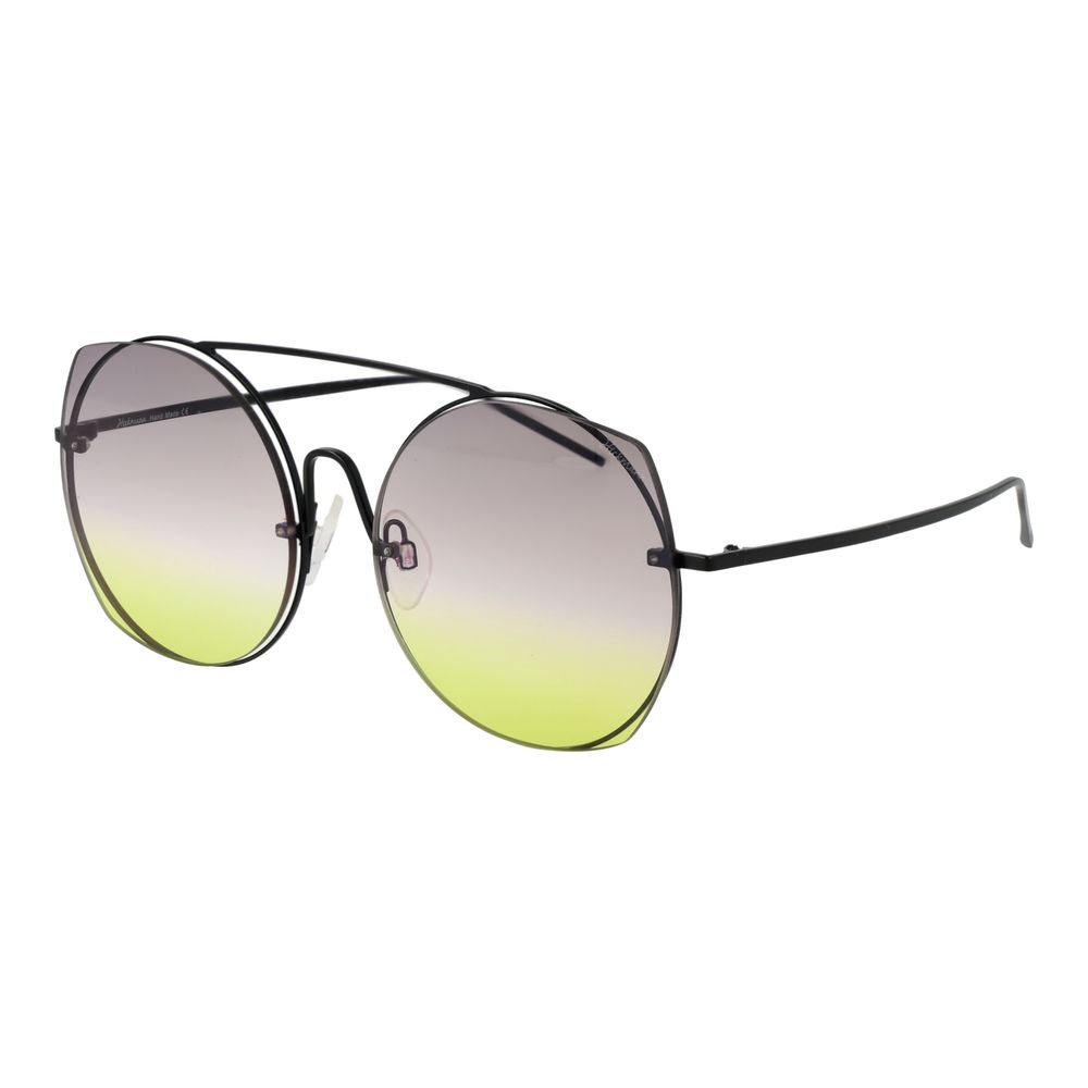 Ana Hickmann Black Metal Sunglasses