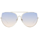 Ana Hickmann Gold Metal Sunglasses
