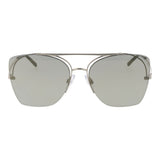 Ana Hickmann Gray Metal Sunglasses