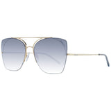 Ana Hickmann Gold Metal Sunglasses