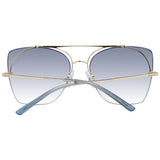 Ana Hickmann Gold Metal Sunglasses