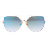 Ana Hickmann Gold Metal Sunglasses