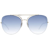 Ana Hickmann Gold Metal Sunglasses