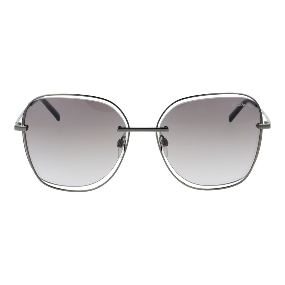Ana Hickmann Gray Metal Sunglasses