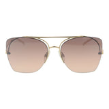 Ana Hickmann Gold Metal Sunglasses