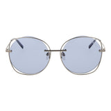 Ana Hickmann Gray Metal Sunglasses
