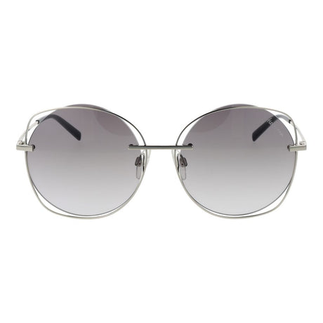 Ana Hickmann Gray Metal Sunglasses