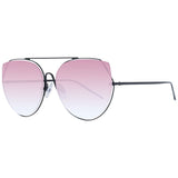 Ana Hickmann Black Metal Sunglasses