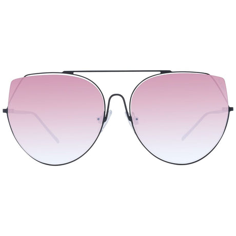 Ana Hickmann Black Metal Sunglasses