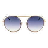 Ana Hickmann Gold Metal Sunglasses