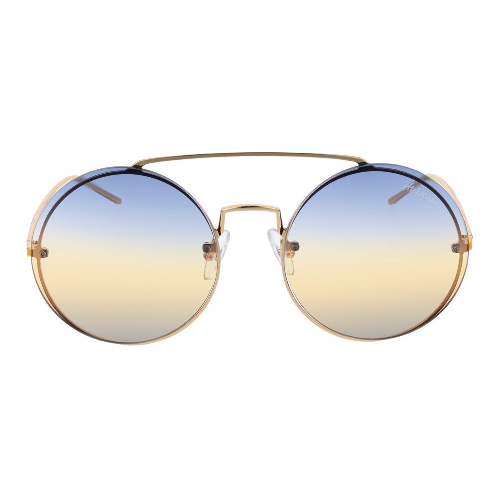 Ana Hickmann Gold Metal Sunglasses
