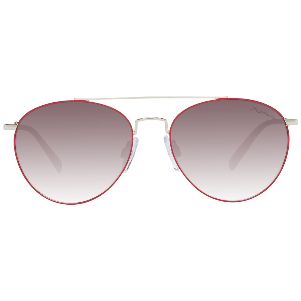 Ana Hickmann Gold Metal Sunglasses