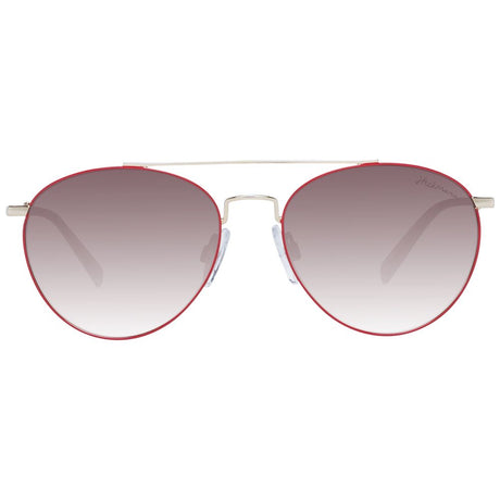 Ana Hickmann Gold Metal Sunglasses