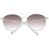 Ana Hickmann Gold Metal Sunglasses