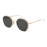 Ana Hickmann White Metal Sunglasses