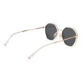 Ana Hickmann White Metal Sunglasses