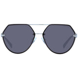 Ana Hickmann Gray Metal Sunglasses