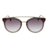 Ana Hickmann Brown Metal Sunglasses