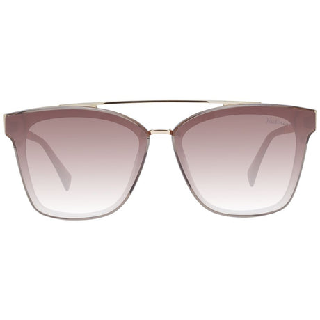 Ana Hickmann Brown Metal Sunglasses