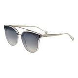 Ana Hickmann Gray Metal Sunglasses