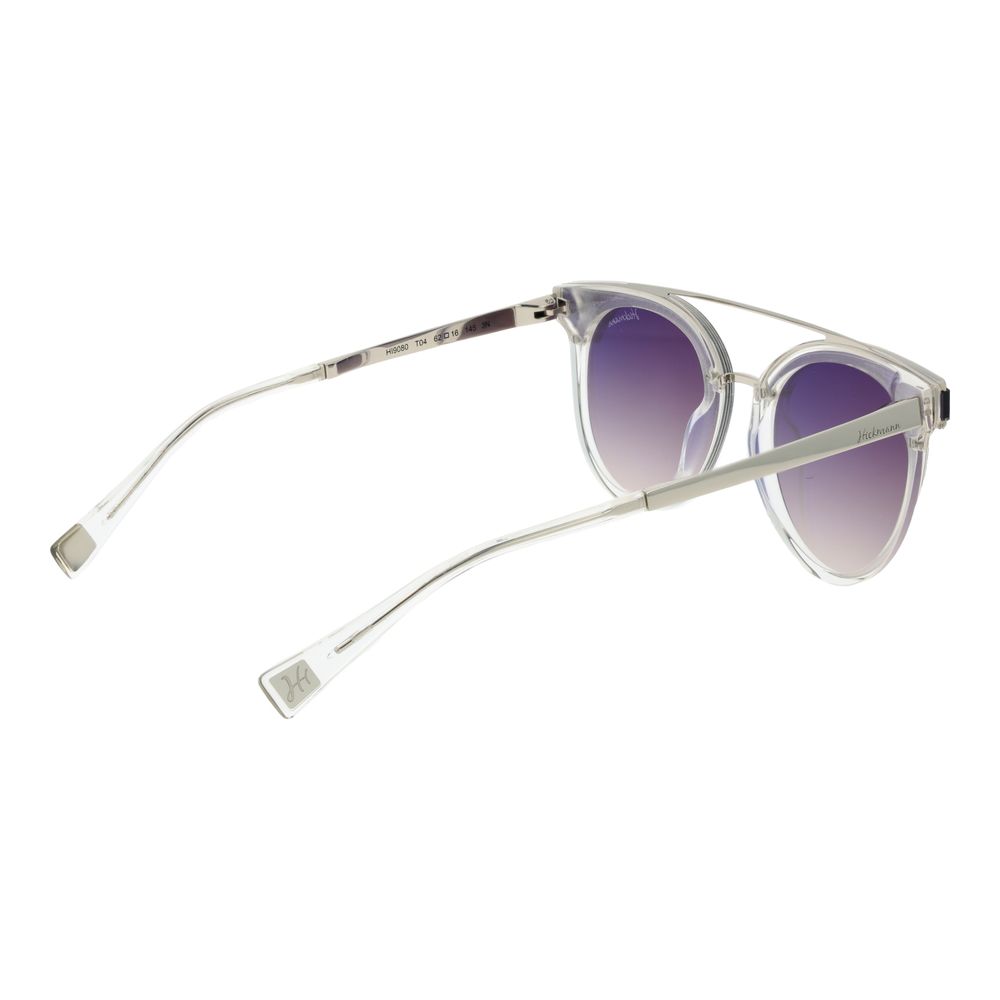 Ana Hickmann Gray Metal Sunglasses