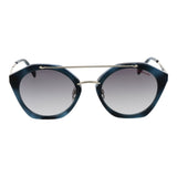 Ana Hickmann Blue Metal Sunglasses
