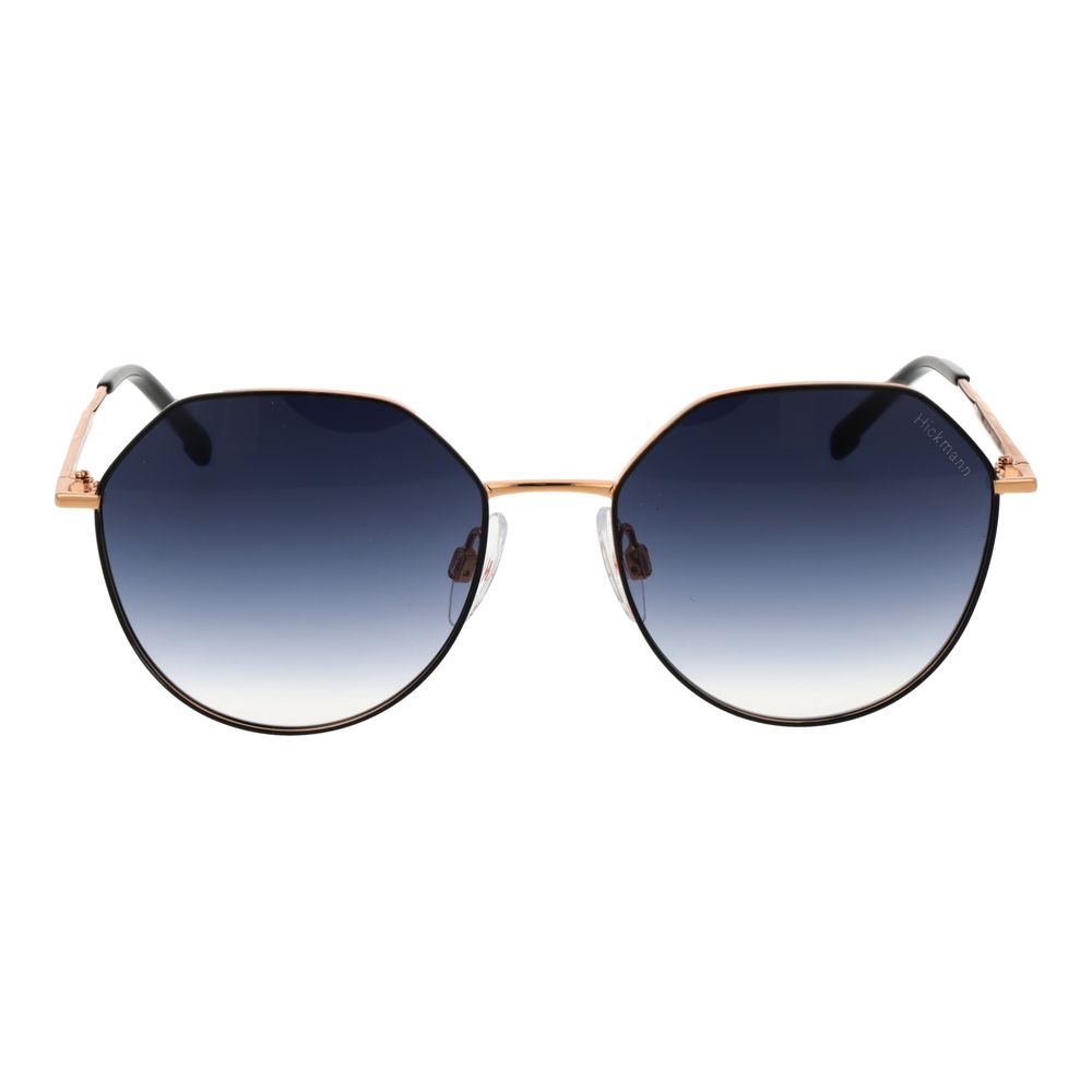 Ana Hickmann Black Metal Sunglasses