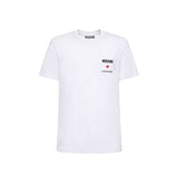 Moschino Couture White Cotton T-Shirt