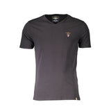 Aeronautica Militare Black Cotton Men's Shirt