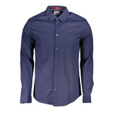 Tommy Hilfiger Blue Cotton Mens Shirt