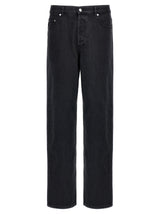A.P.C. Black Cotton Straight-Leg Jeans